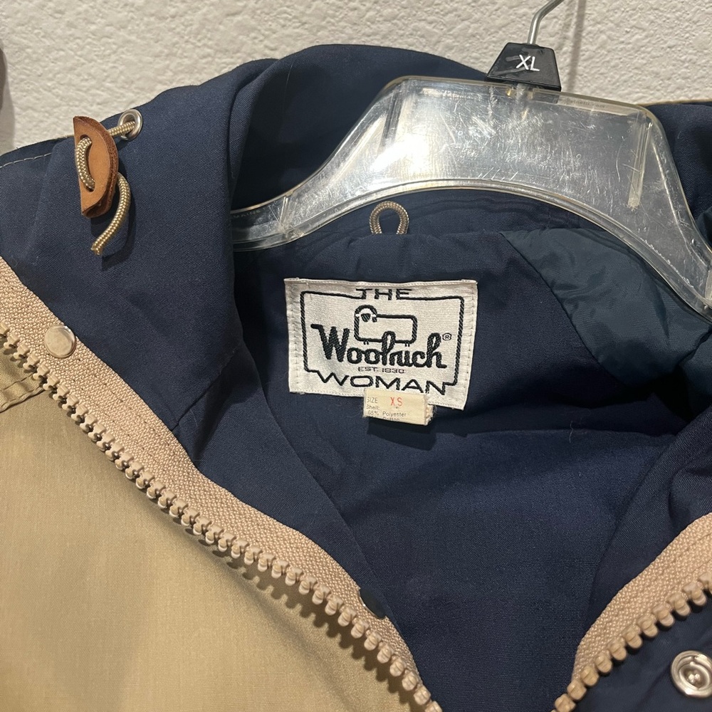 Woolrich Vintage The Woolrich Woman Style Hooded Parka Coat. Size Xs. Excellent